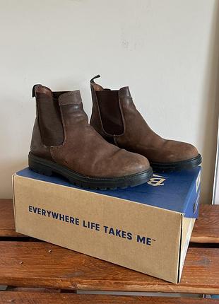 Черевики жіночі blundstone челсі коричневі 39 розмір шкіра