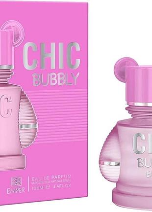 Парфумована вода для жінок emper chic bubbly eau de parfum 100 мл