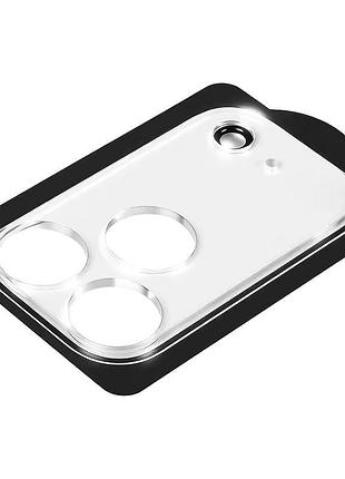 Защитное стекло на камеру full block (тех.пак) для apple iphone 17 pro max (6.9") прозрачный