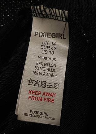 Элегантное блестящее платье / миди от pixiegirl 3