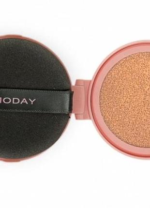 Адаптивний мінеральний кушон для макіяжу змінний блок moday mineral blur skin cushion 15 г з ефектом м’якого фокусу