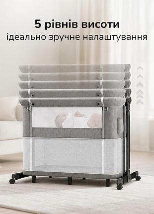 Универсальная детская кровать-манеж lumpurini rondinetta от 0 до 2 лет (568)