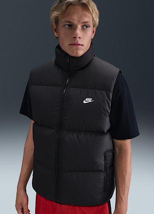 Жилетка nike m tf club puffer vest 650 ib2977-010
