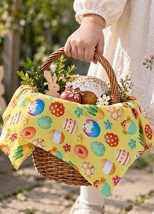 Серветка велика на стіл, для кошика, пікника