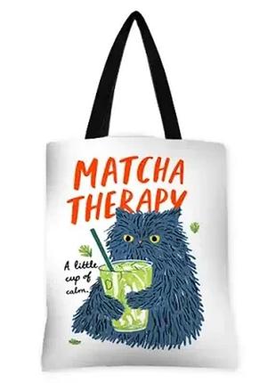 Сумка жіноча тканинна original matcha therapy