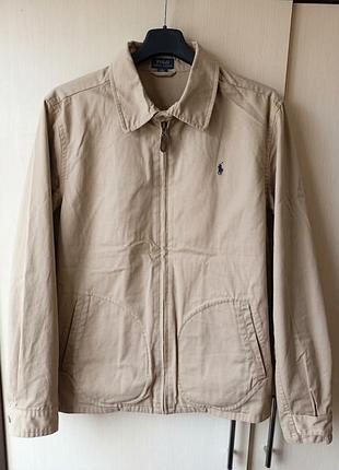 Куртка вітровка polo ralph lauren розмір  xl   бавовна оригінал  чоловіча