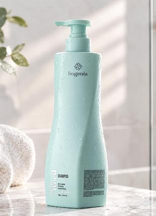 Зміцнюючий шампунь з екстрактом морських водоростей bogenia seaweed shampoo bg464.001