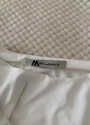 Біле боді met_march 2