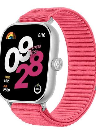 Ремінець bewatch xiaomi redmi watch 4/5 рожевий (77803006.1)