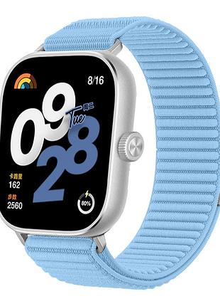 Ремінець bewatch xiaomi redmi watch 4/5 блакитний (77803009)