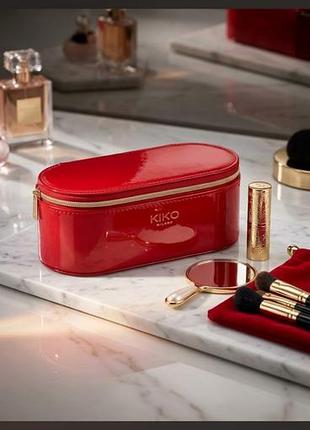 Косметичка для жінок kiko milano червона