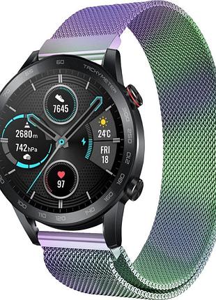 Ремешок 22 мм миланская петля bewatch для honor magic watch 2 46mm хамелеон (1020229.1u)