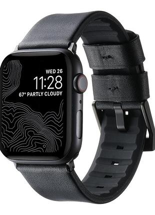 Ремінець apple watch 49/watch 45/watch 44/watch 42mm black (37203_3610734)