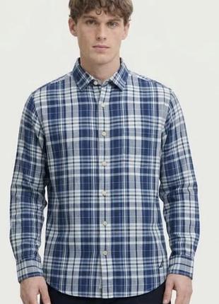 Рубашка nautica из плотного хлопка р. m