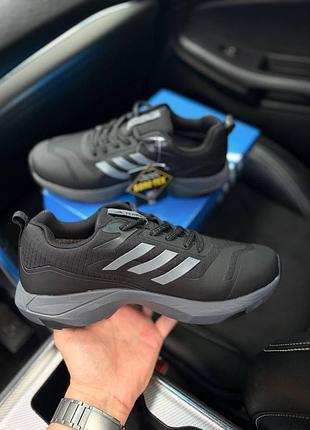 Чоловічі термо кросівки adidas terrex gore-tex thermo black, чоловічі утеплені кросівки для холодної зими 43
