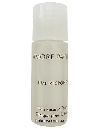 Мініатюра бустер-тонера amore pacific time response skin reserve toner