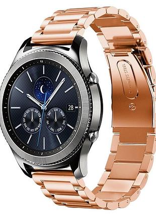 Ремешок bewatch для samsung gear s3 rose gold (1020438)