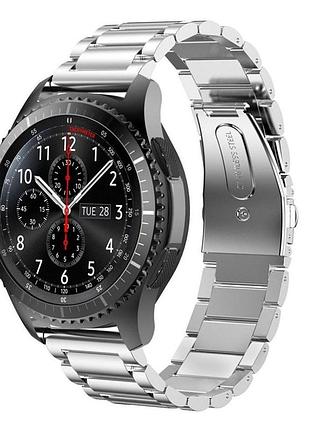 Ремешок bewatch стальной для samsung gear s3 серебро (1020405)