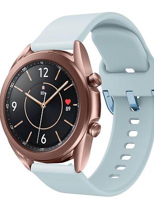 Ремінець bewatch new для samsung galaxy watch 42мм | galaxy watch 3 41 mm м'ятний (1012397)