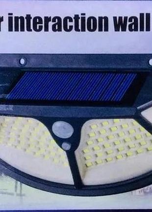 Лампа з датчиком світла для вхідних дверей wd 428/sh 102 сонячна панель