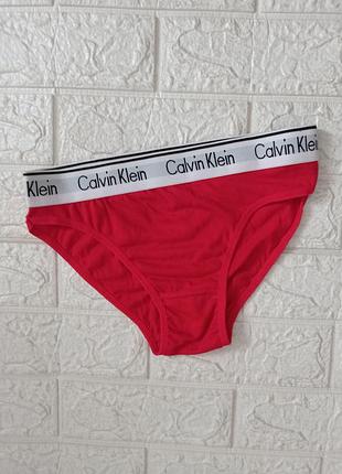 Новые трусики слипы хлопковые calvin klein р.m