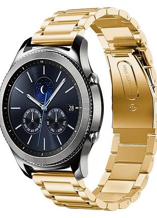 Ремешок bewatch для samsung galaxy watch 46mm золотистый (1020428)