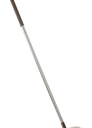 Комплект для уборки ведро и швабра с отжимом scratch cleaning mop (mop bucker) бежево-коричневое