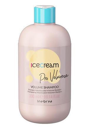 Шампунь для тонких волос inebrya volume shampoo 300 мл
