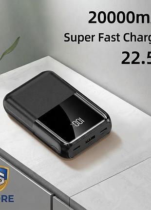 Повербанк syj 20000 mah с led дисплеем и быстрой зарядкой