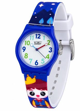 Дитячий годинник better 012 prince blue-white