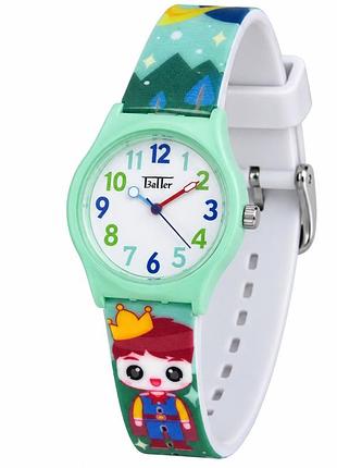 Дитячий годинник better 012 prince green-white