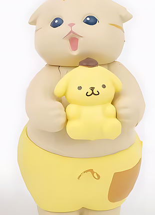Фігурка sanrio mofusand кіт у костюмі хеллоу кітті hello kitty 6 см ch hk c 05