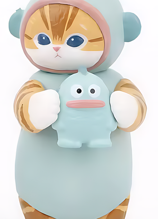 Фігурка sanrio mofusand кіт у костюмі хеллоу кітті hello kitty 6 см ch hk c 01