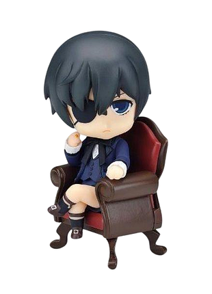 Фігурка чібі темний дворецький сіель фантомхайв black butler ciel phantomhive 10 см