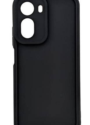 Чехол shock case для poco c81 / с81 pro бампер силиконовый черный