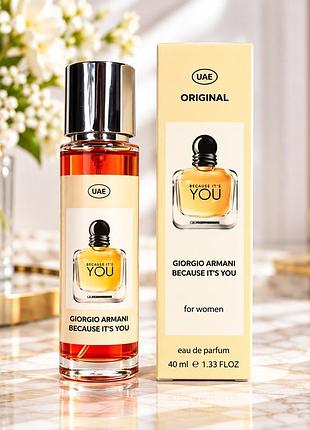 Emporio armani because it’s you тестер жіночий 40 мл