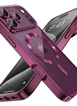 Чохол fiji chrome для apple iphone 17 pro max з magsafe та захистом камер cherry