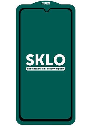 Захисне скло sklo 5d (тех.пак) для samsung galaxy a25 5g, повноекранне скло з повним проклеюванням, захистом від подряпин, сколів