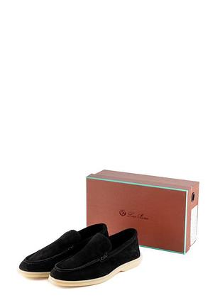 Лофери лоро піане, лофери loro piana, лофери loro piana, loro piana summer walk, чоловіче взуття, жіноче взуття чорний; розмір 42