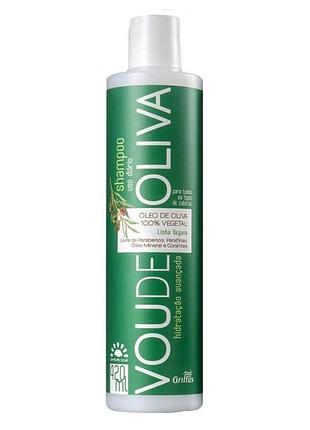 Шампунь для сухого волосся griffus shampoo vou de oliva ml 420