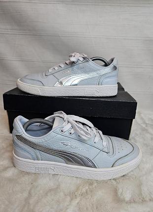 Кожаные кроссовки puma sshock wedge 38.5 размер