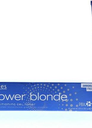 Тонер для волосся steel power blonde conditioning gel toner - steel