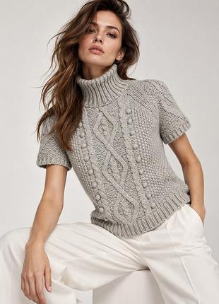 Светр без рукавів zara  шерсть