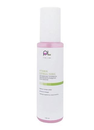Вітамінний експрес-тонік для обличчя pink lime™, 100 мл