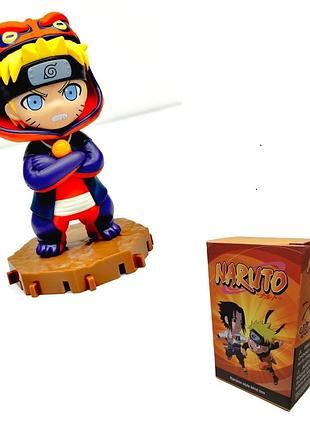Коллекционная фигурка naruto pajamars series — наруто в пижаме, 10 см в фирменной коробочке