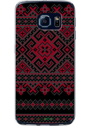 Чохол на samsung galaxy s6 edge g925f вишиванка 52"1763u-83-72104"