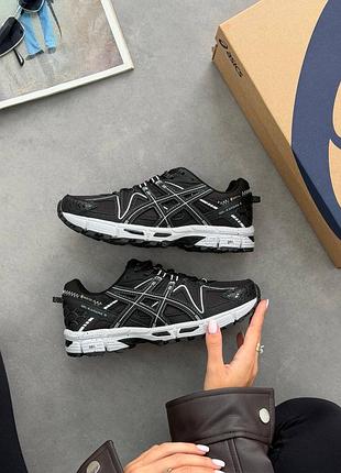 Asics gel-kahana 8 black white gore-tex