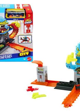 Ігровий набір jhl92 "атака лютої горили" hot wheels