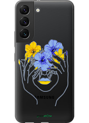 Чехол на samsung galaxy s22 девушка v4 "5276u-2494-72104"