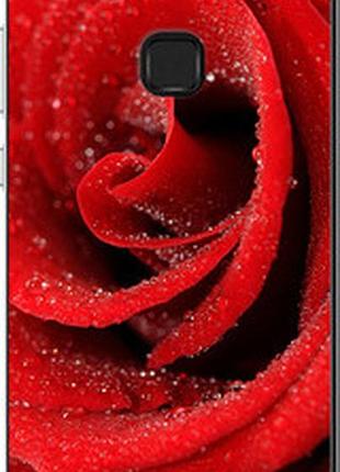 Чехол на huawei p10 lite красная роза "529u-896-72104"